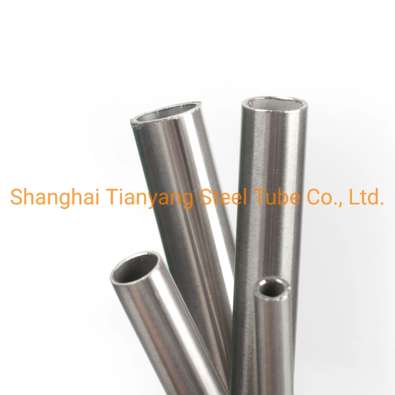 ISO TUV PED Factory High Precision Cold Drawn Cold Rolled Seamless Stainless Steel Ba Bright Anneal Tube