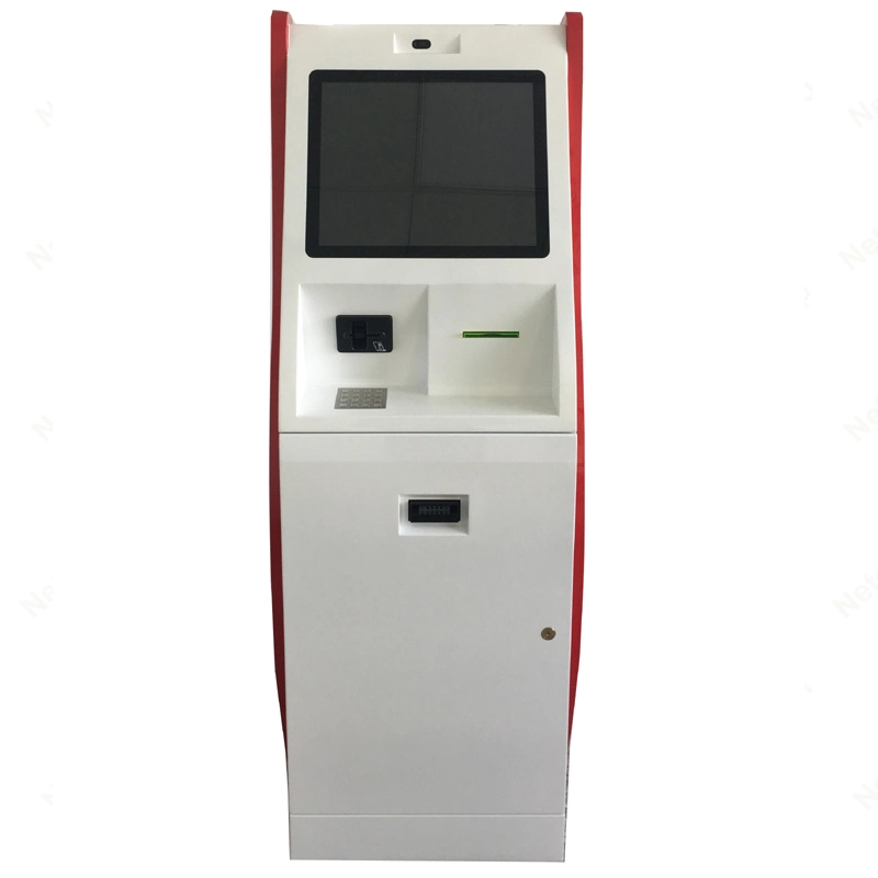 Netoptouch Customized ATM Kiosk Machine, Self Service Payment Touch Screen Kiosk