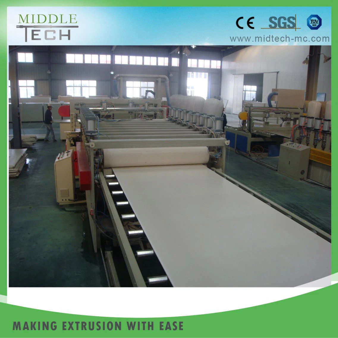 Plastic PVC (WPC) Furniture Decoration Kitchen Foam Board Panel Extruding Equipment