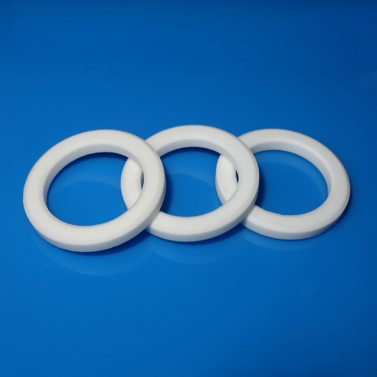 Mechanical Seal High Purity Alumina Parts Industrial Ceramic Sealing Ring