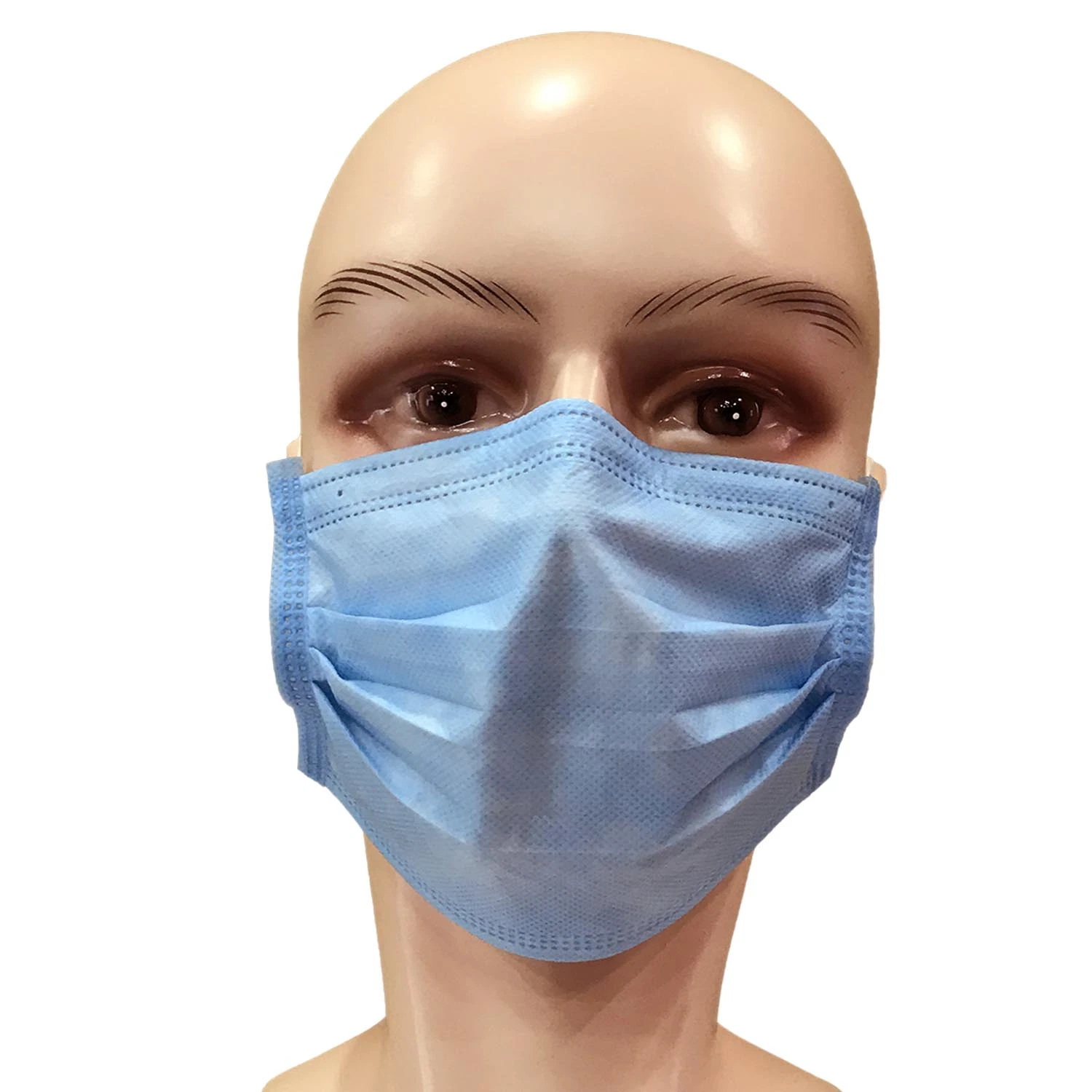 Disposable Nonwoven PP Blue 1layer 160g 180g 220g Particulate Respirator Safety Cover Dust Mask