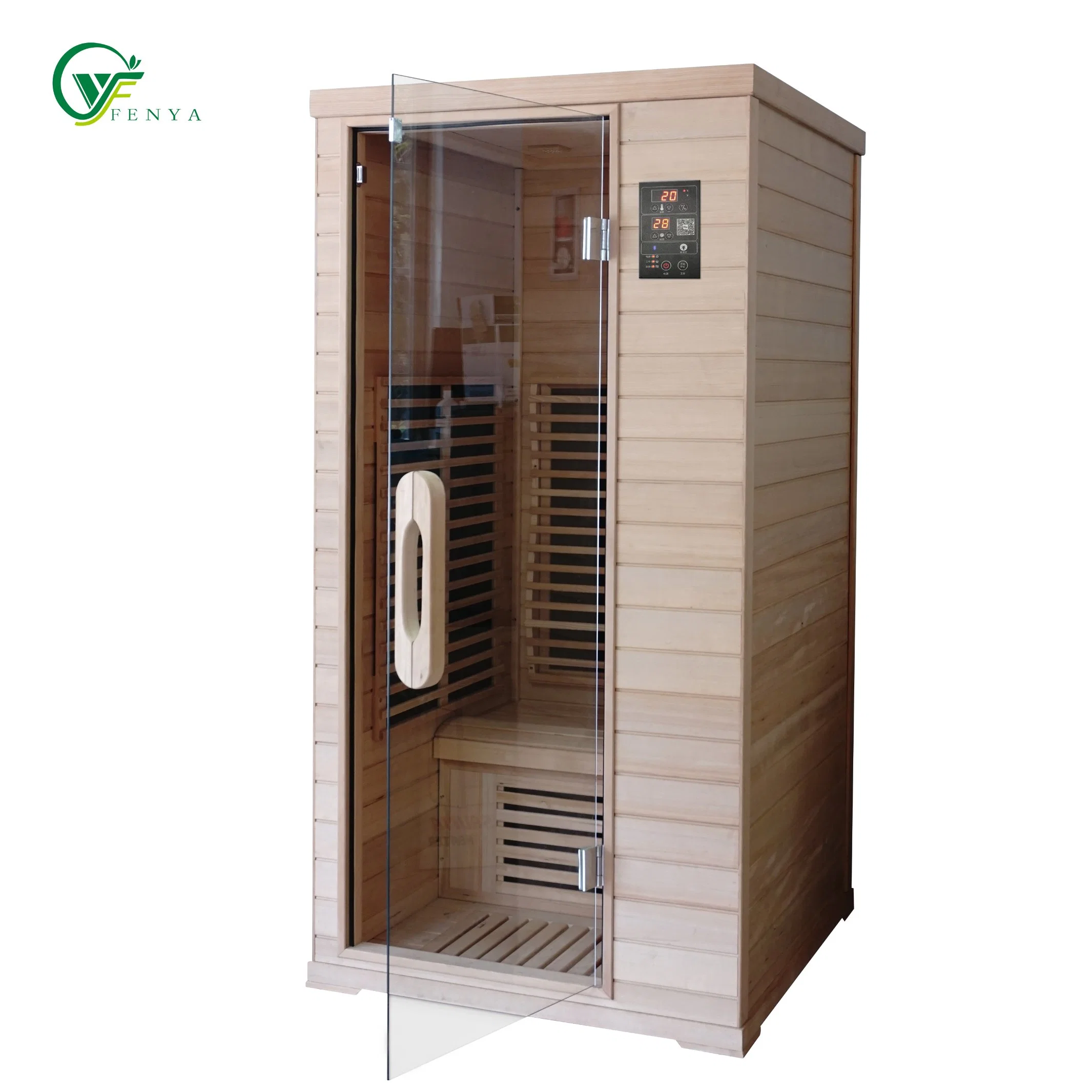 New Design Small Hemlock 2 Person Infrared Sauna Cabin