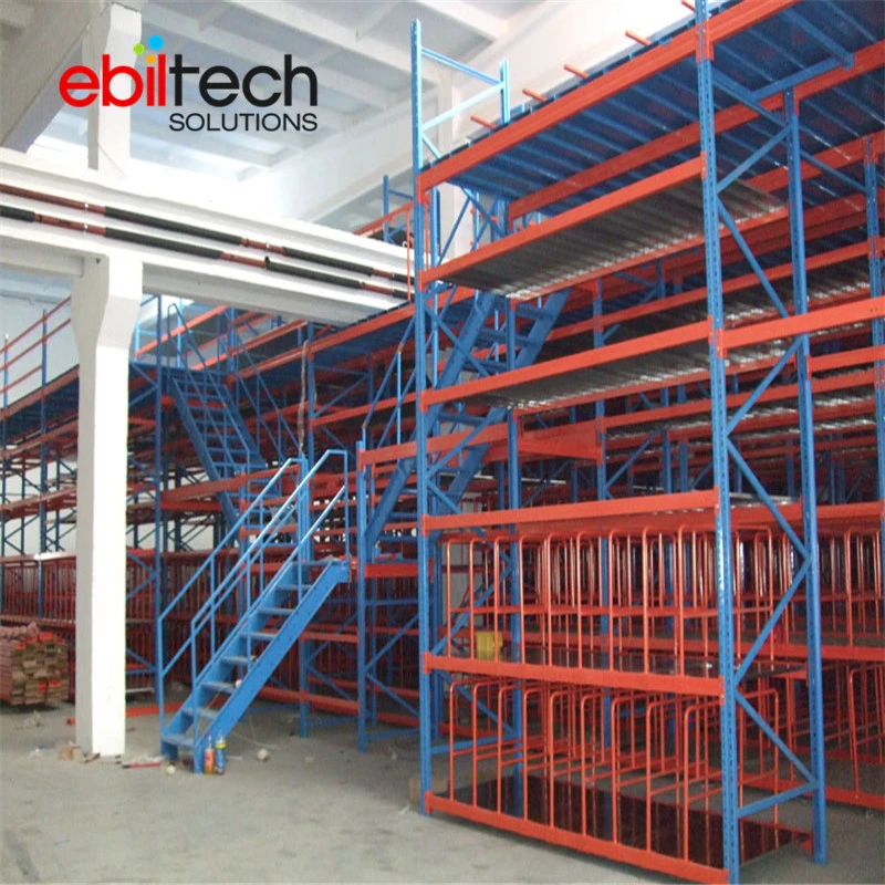 Pulverbeschichtetes Supermarket Ebiltech Nanjing, China Rack System Multi-Layer-Regal