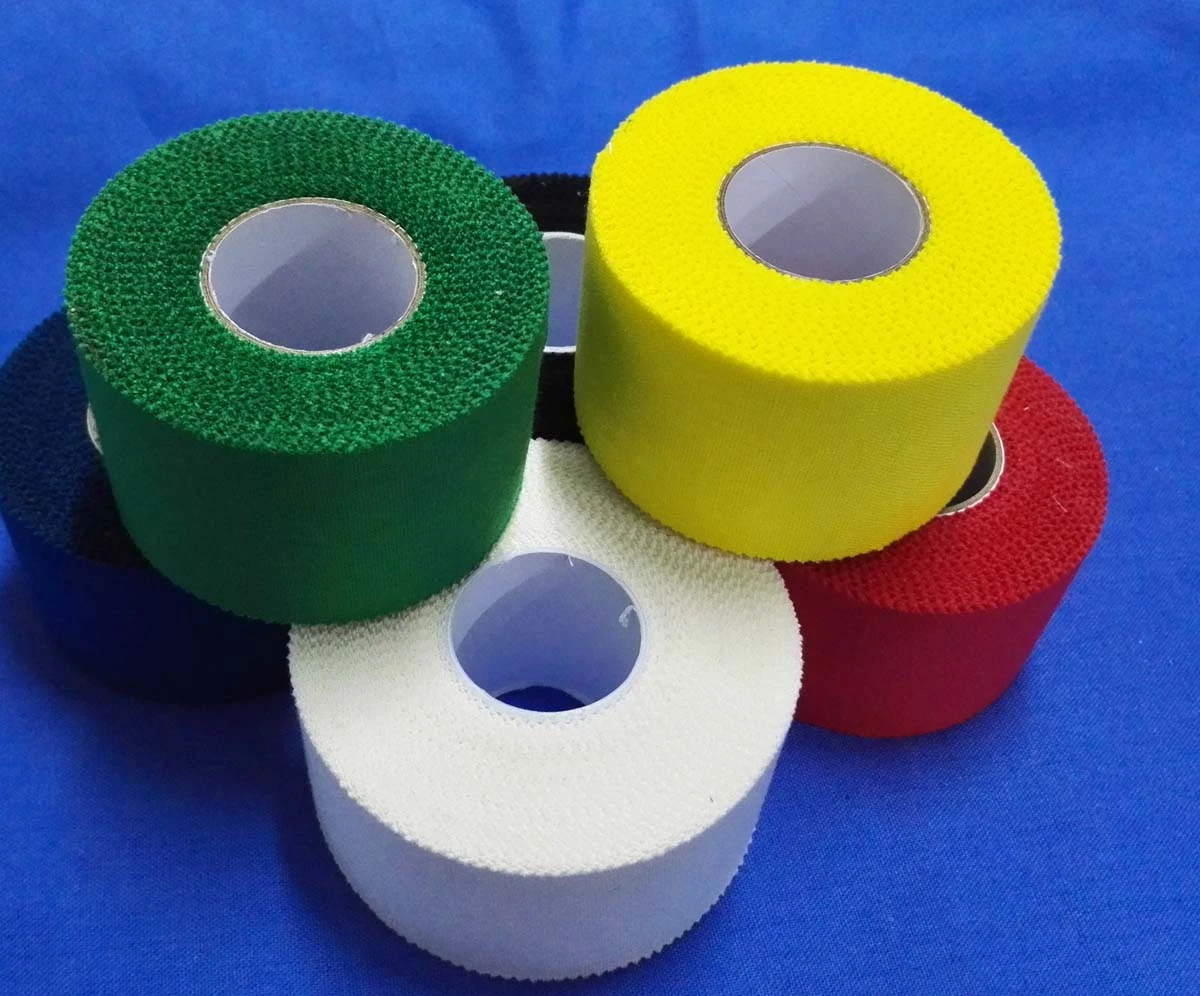 Zigzag Edge Easily Tear Cotton Athletic Tape Sports Tape