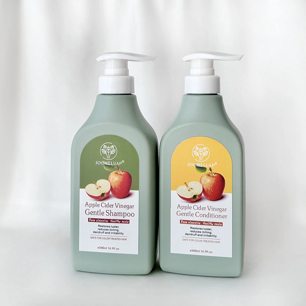 Shampooing au vinaigre de cidre de pomme nettoyant en profondeur