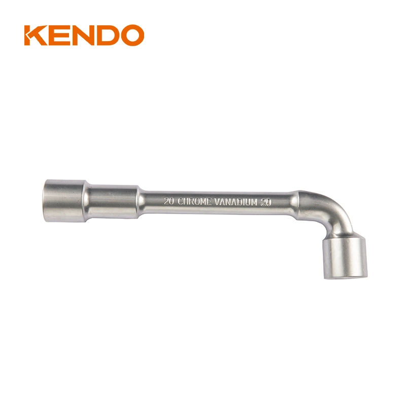 Kendo L-Type Wrench Double-Ended Curved Perforated Hexagonal Mirror Socket Wrench