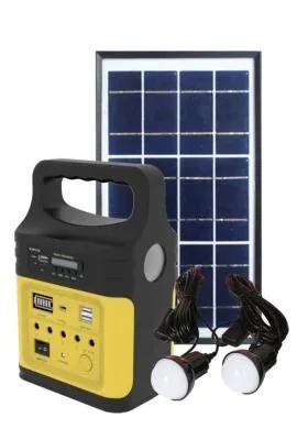 Factory Price Outdoor Home Use PV Panel Charger Solar Power Energy System with Radio