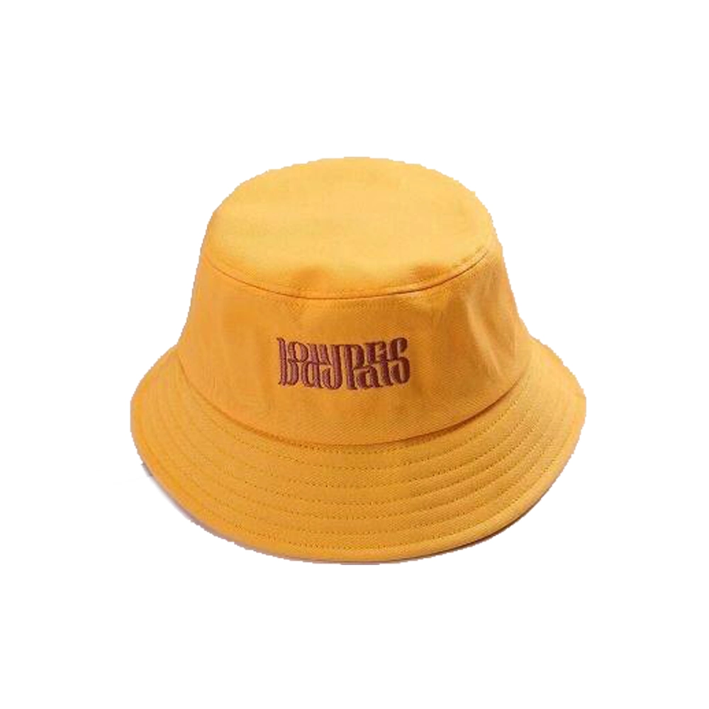 Multi-Color Unisex Cotton Breathable Sun Shade Fisherman Hat Bucket Hat with Logo