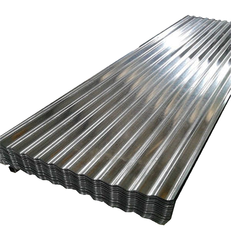 High quality/High cost performance Galvanized Corrugated Metal Rib Steel Color Plate Sheet for Roofing Wall in Stock