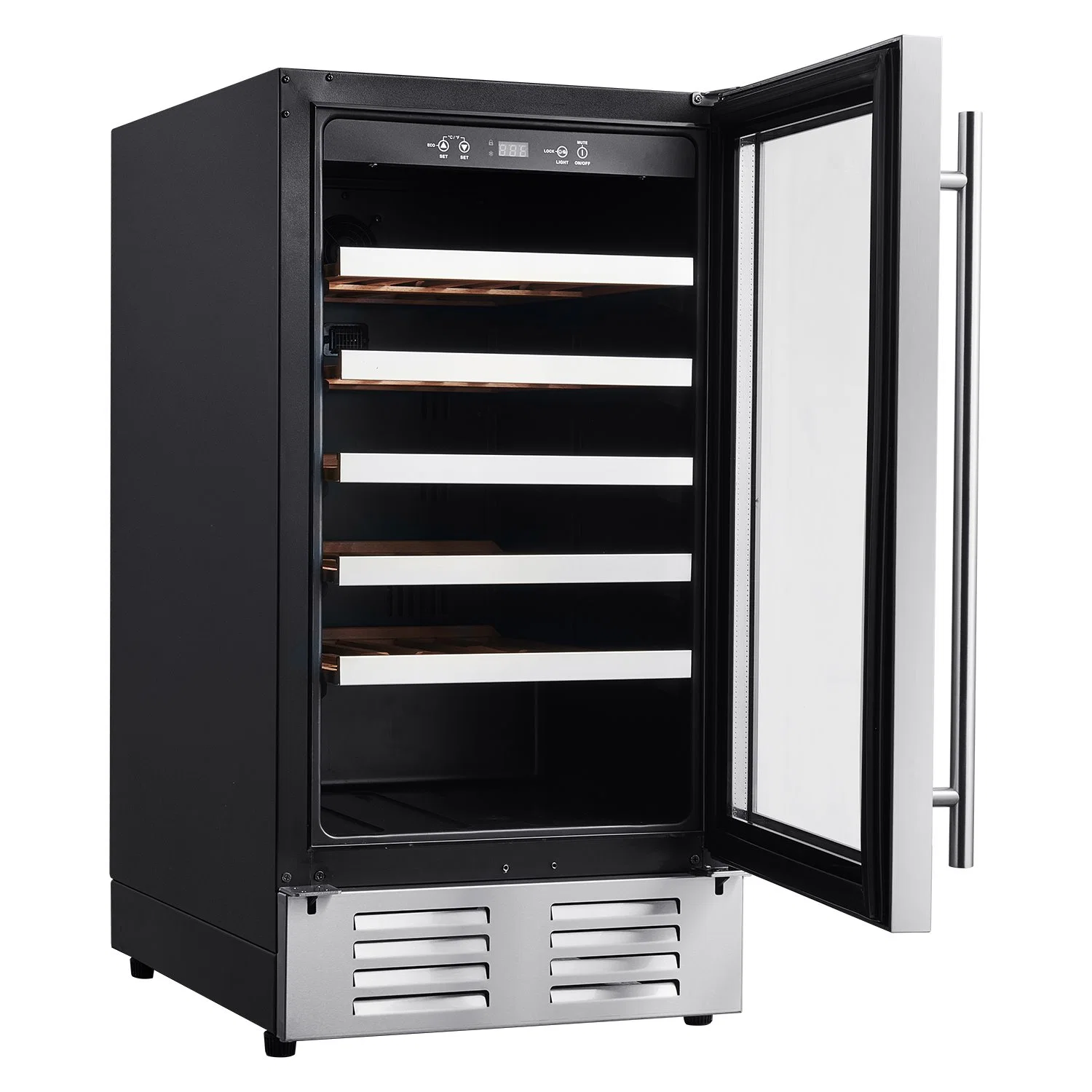 Single Zone 34-Bottle Customized Wine Cooler Fridge for Sale Wine Cooler