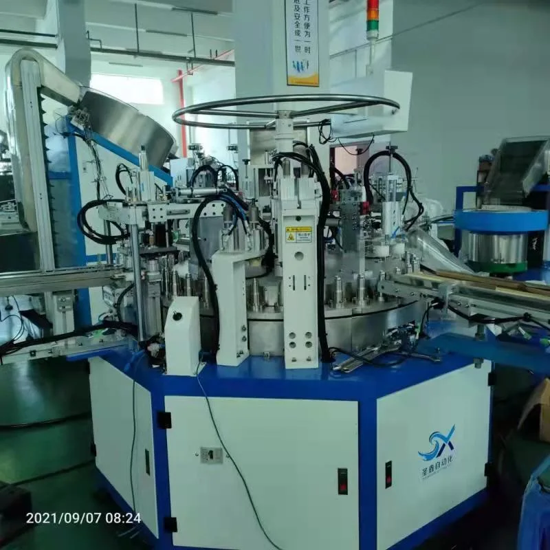 Fully Automatic Bottle Caps Assembly Equipment Operation Simple and Easy with Automatic Loading and Unloading, Automatic Orientation, Automatic Alarm