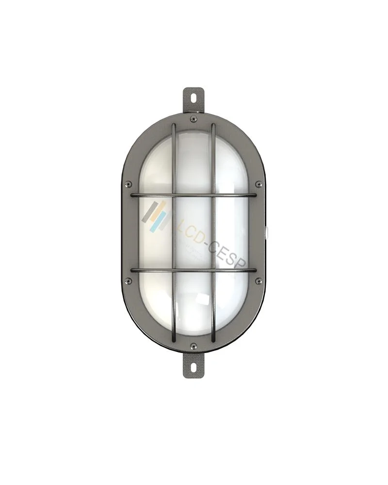 10W Luminaria LED 90W luz Eqv. Montaje a ras de la iluminación de techo blanco cálido de 3000K 900lm Acero inoxidable 316