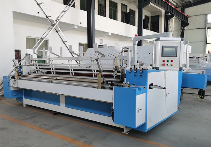 Small Manufacturing Machine Toilet Tissue Paper Rewinding Cutting Packing Making Machine Price Fully Complete Production Line Machine Paper Machinery