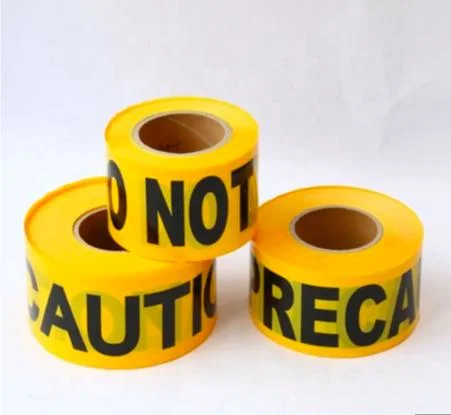 Customized PVC High quality/High cost performance Floor Marking Tape Waterproof Step Stair Hazard Danger Warning Tape Black Yellow