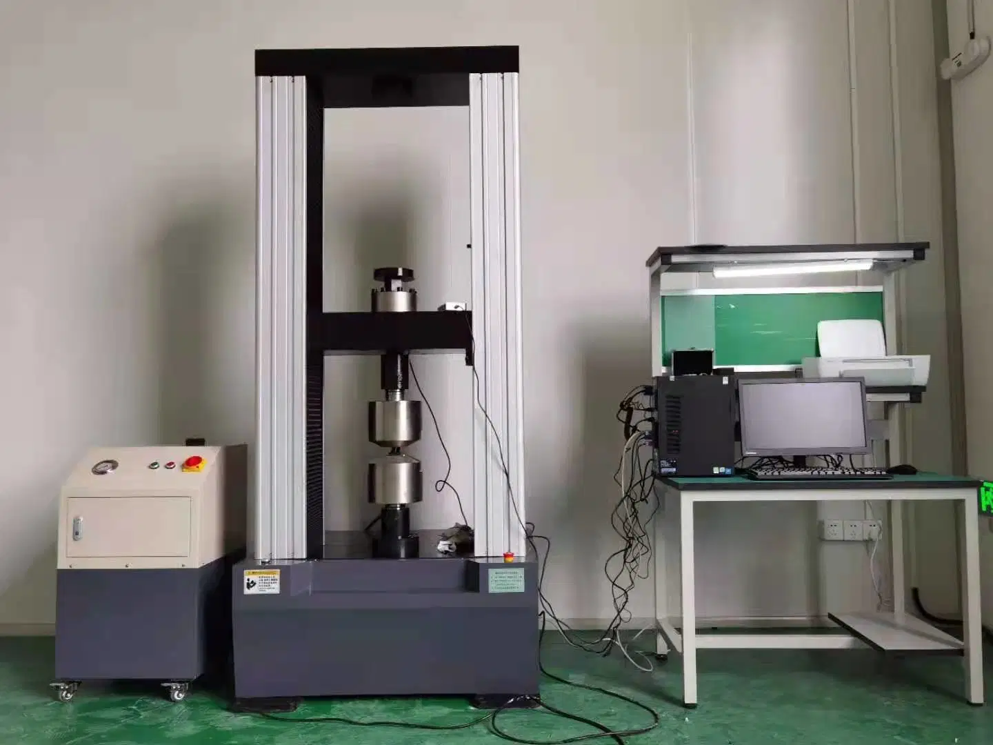 Electro-Servo Computerized Software Control Automatic Universal Metal Plastic Tensile Strength Compression Bending Testing Machine for Lab QC Institution