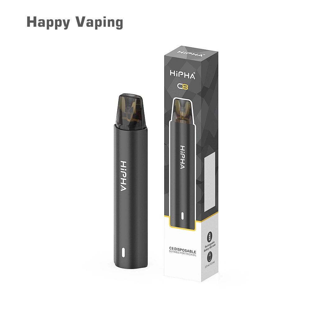 2023 Nueva llegada feliz Vaping C8 batería recargable del sistema Pod vacío chino Vape Xxxxx de xxxxx cigarrillo E Precio de la Web