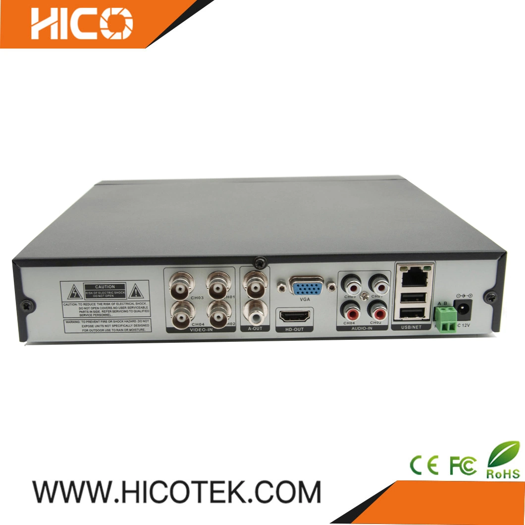 4ch 1080p AHD CVI TVI Analogkameras und Hybrid-HVR XVR NVR DVR IP-Videorekorder Heimwerker-Sicherheitssystem Kits