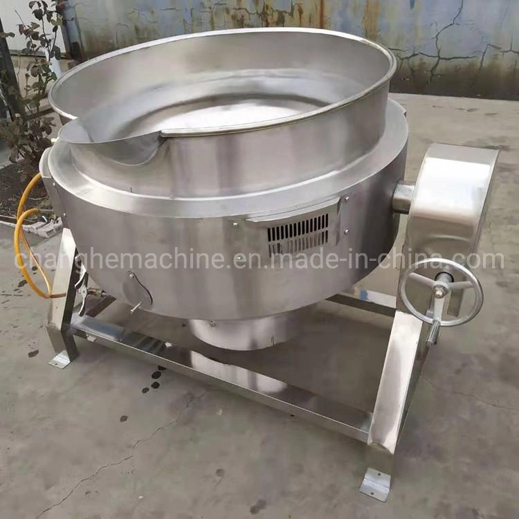 High quality/High cost performance  Stainless Steel Steam/Electric Cooking Jacket Pot with Mixer