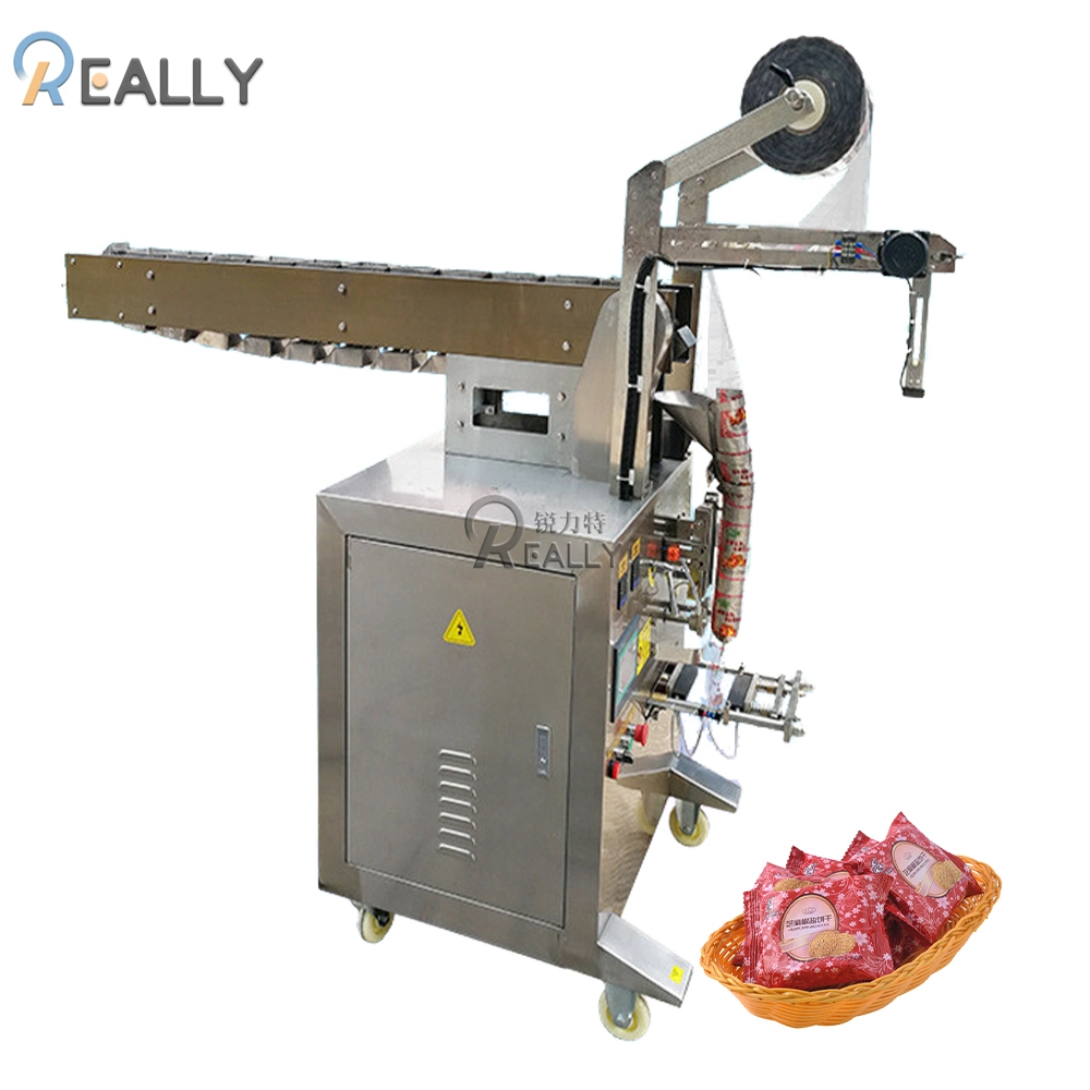 Multifunctional Food Packaging Machine Jelly Pouch Chain Potato Chips Packing Machine Semi-Automatic Medicine Pill Wrapping Flow Pack Machine