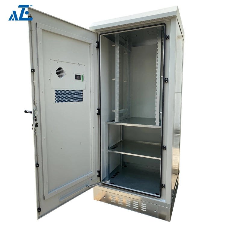 IP55 36u 42u Outdoor Integrated Communication Base Station Metal Cabinet with 1500W Air Conditioner