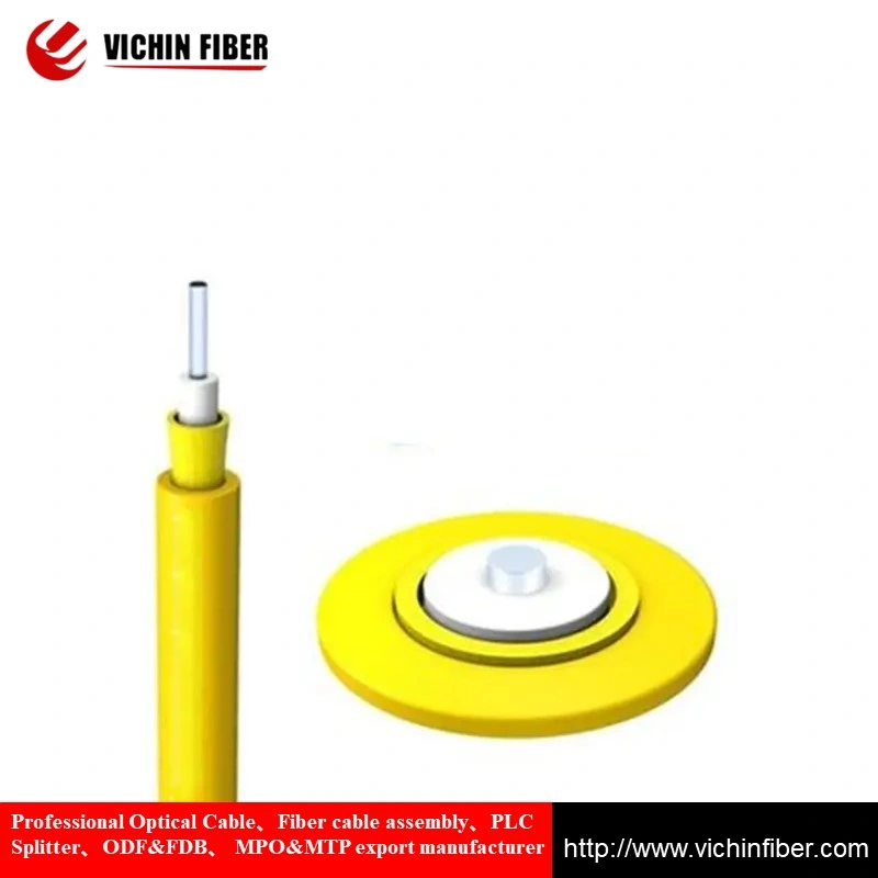 Yellow Jacket Sm Sx 3.0mm 2.0mm Distribution Cable Indoor Fiber Optic Cable