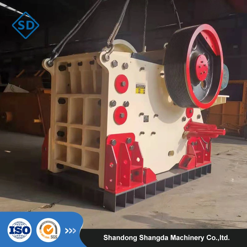 Rock Primary Jaw Crusher para producción de Cuarzo