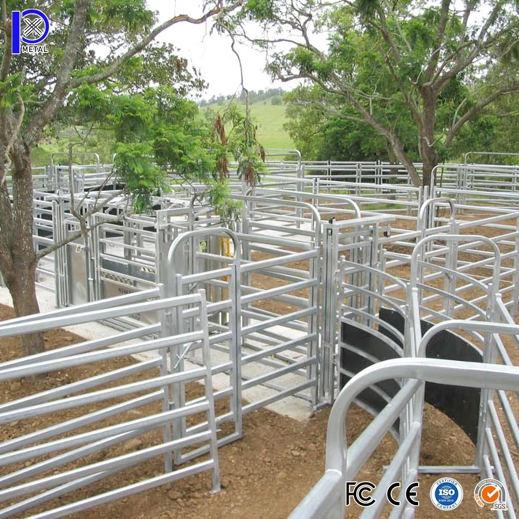 Pengxian Steel Pipe Pipe Farm Gates Original Factory Panel Farm Gate 1800 X 2100 mm Metal Mesh Fence