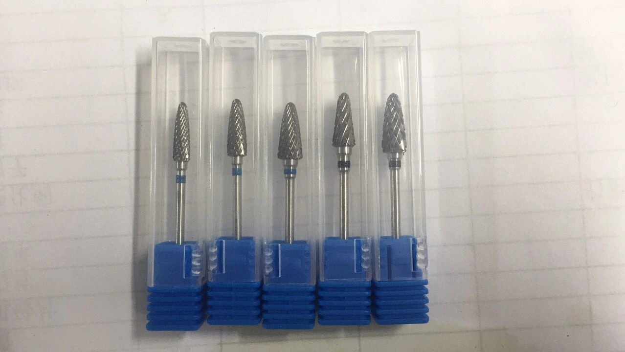 Cylindrical Shape Round End Carbide Bur Sc Dental Lab Burs