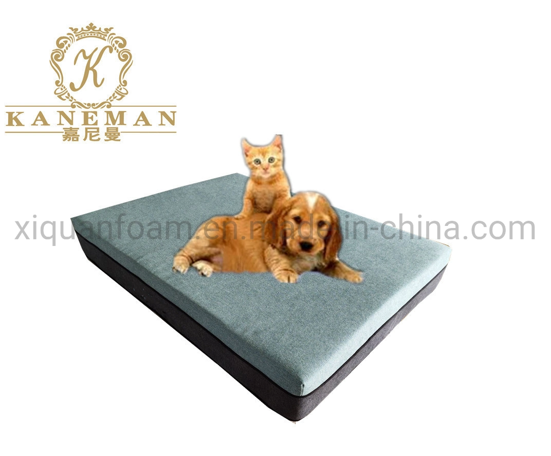 Waterproof Pet Mattress High Density Foam Rolled up Packing