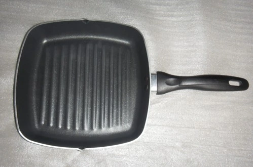 Nonstick Square Aluminum Grill Pan Steak Pan for Stove