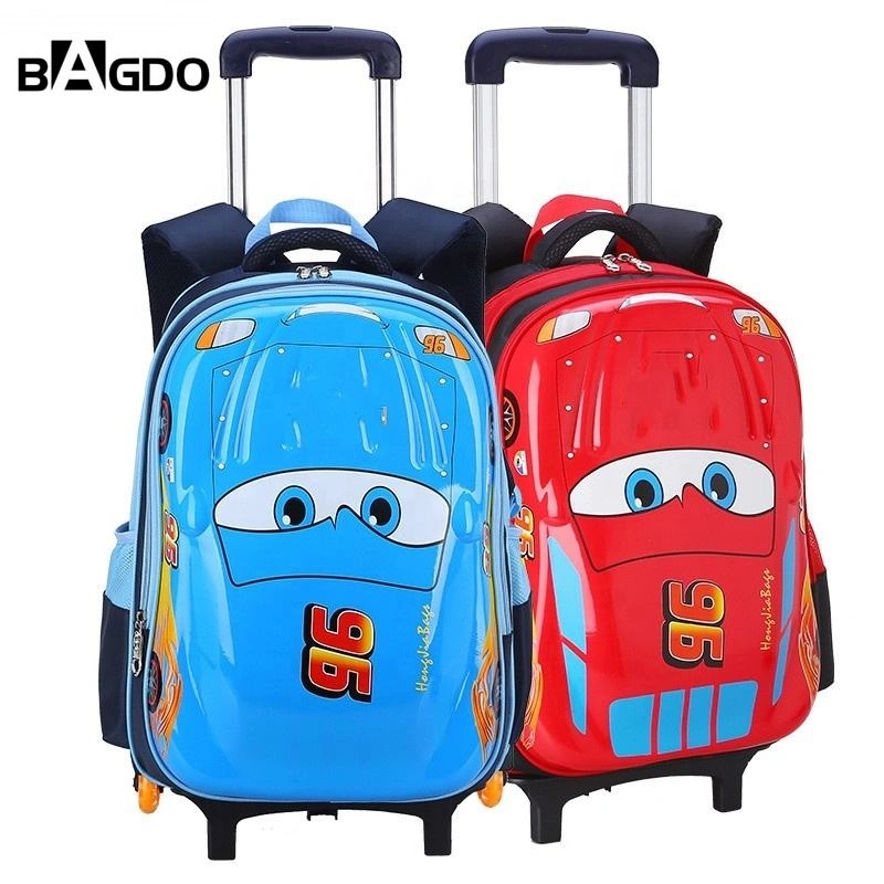 Cartoon Character Cute Hard Shell Trolley Luggage Schoolbags School Backpack