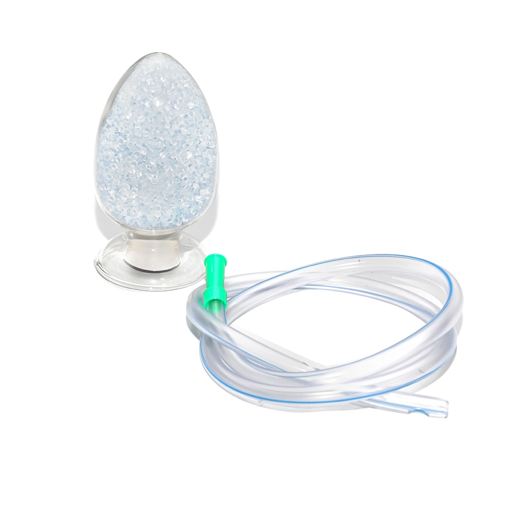 PVC Transparent Granules for Disposable Medical Catheters