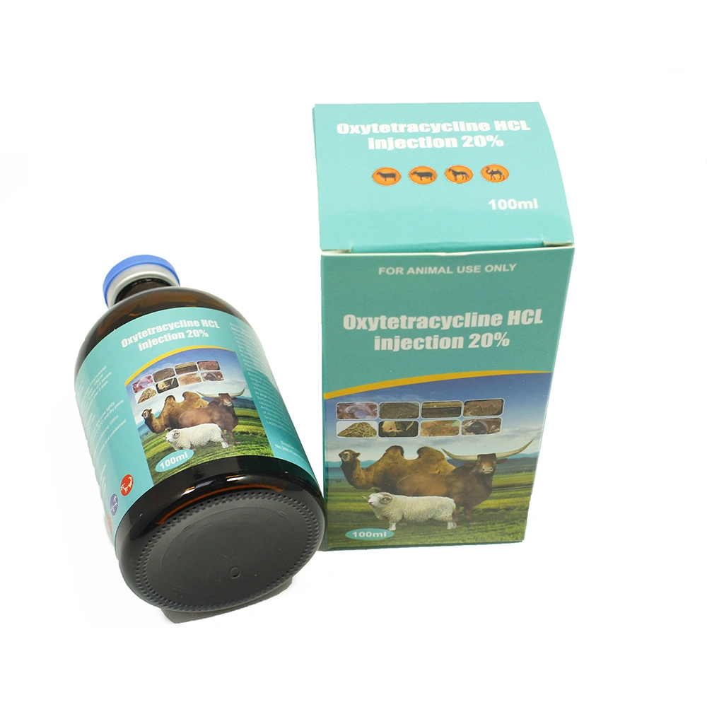 Oxytétracycline injection 20% 100 ml pour usage animal