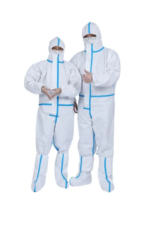 High quality/High cost performance  Microporous Non-Woven PPE Suit Disposable Isolation Clothes