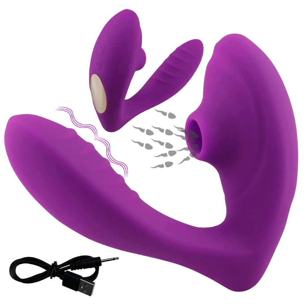 Pink Rechargeable Clitoris Stimulator Vibrators Waterproof Vibrator for Adult and Women Masturbator