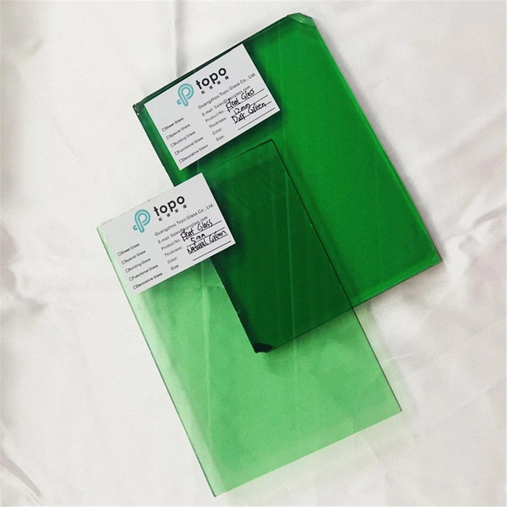 2440*1830mm Hot Sale Natural Green Glass for Door Glass (C-FG)