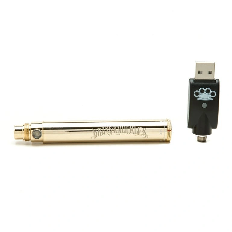 OEM Preheat Wholesale/Supplier 510 Thread Battery Vape Pen Brass Knuckles Battery 900mAh E Cigarette Non Disposable/Chargeable