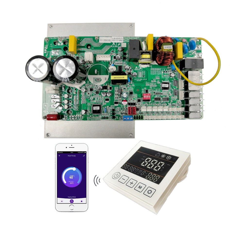 Swimming Pool Heat Pump Controller Board PCBA with Customize Software and Program