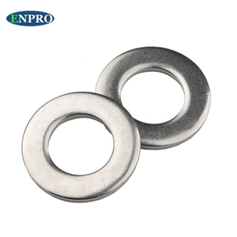 Metal Flat Washer 4.8 8.8 Flat Washer Zinc DIN125 304 316 Stainless Steel Carbon Steel Flat Washer