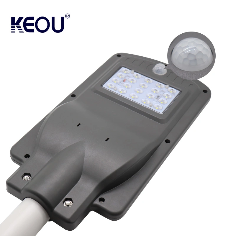 Aluminum Motion Sensor Auto LED Light Water Proof Road Lamps 20W IP65 Solar LED Street Light Guangzhou