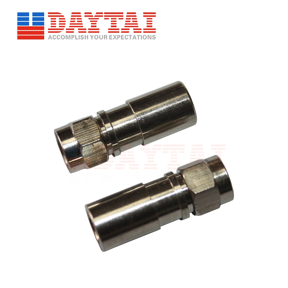 DC~1000MHz 90 Degree RG6 CATV Compression Connector