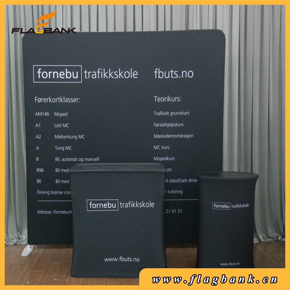 Aluminum Tension Fabric Display Banner Stand for Advertising