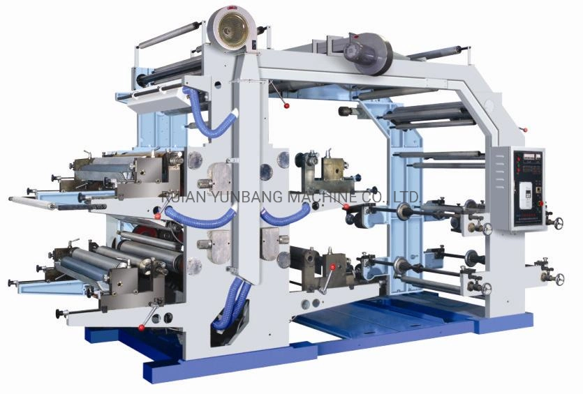 High Speed Two Four Six Color Flexo Printing Machine