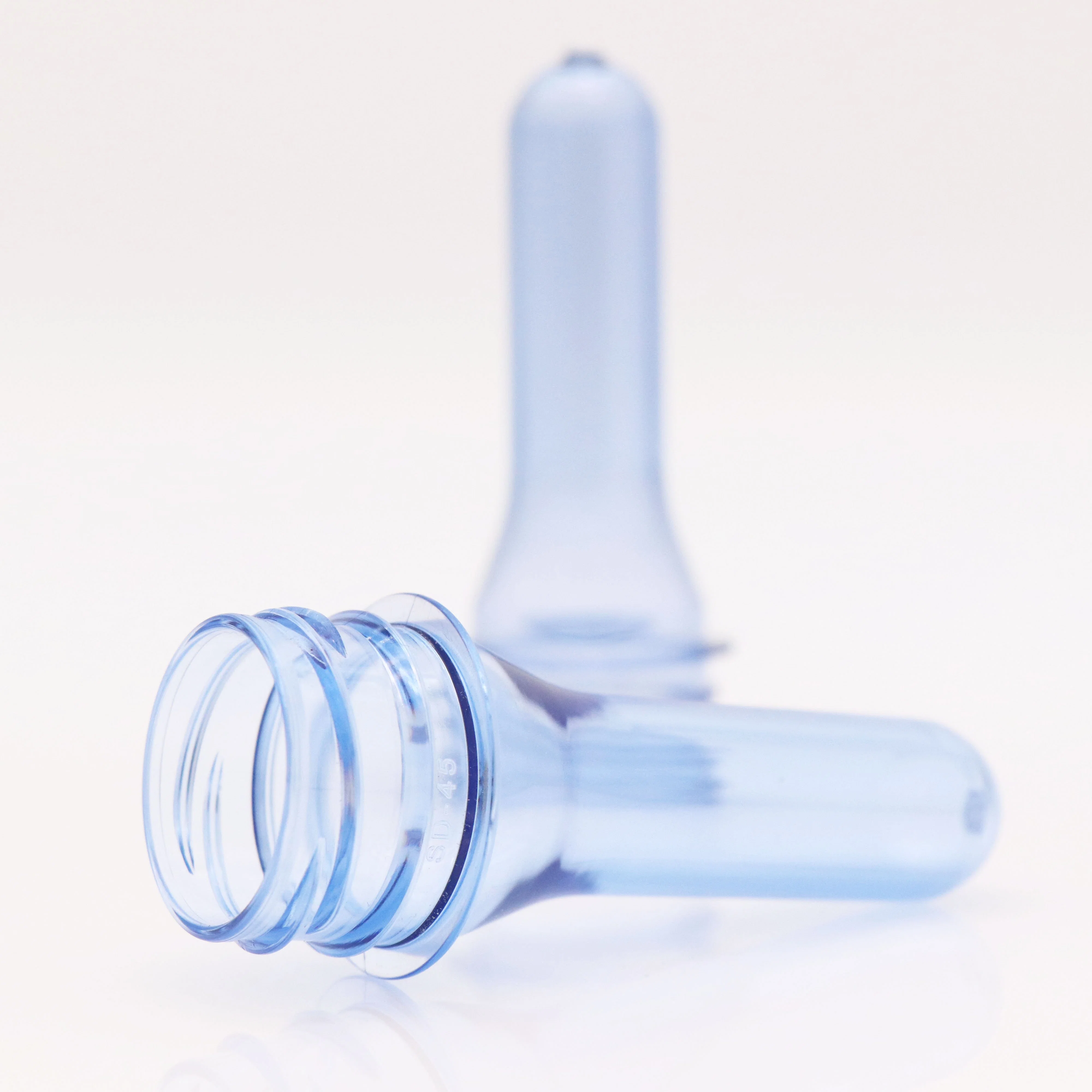 89mm Neck 35g 45g Blue Color Mineral Water Plastic Pet Bottle Preform