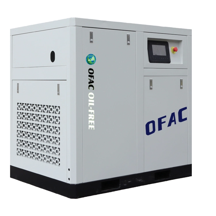 ISO Class 0 Eco-Friendly 200HP 250HP 8bar 10bar Oil-Free Medical Air Compressor