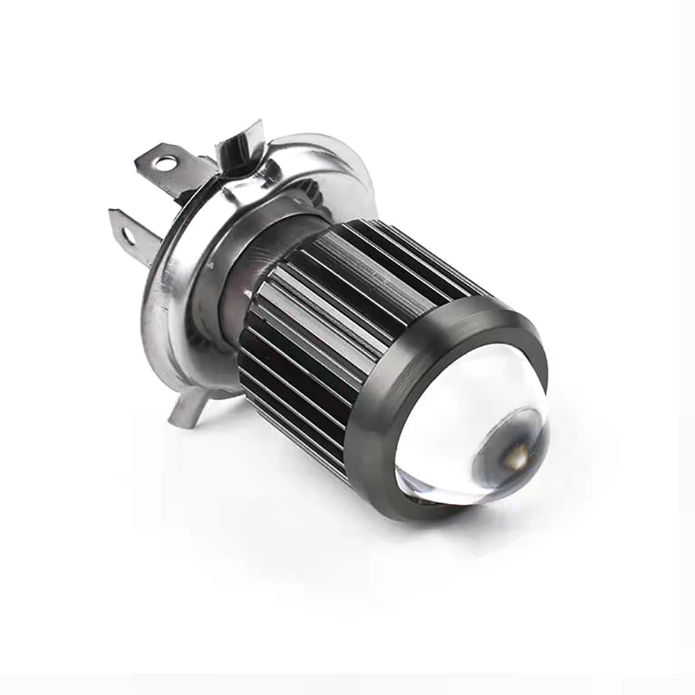 Mini Spotlight LED Dual Color Hi/Lo Beam Motorcycle Headlight Bulbs