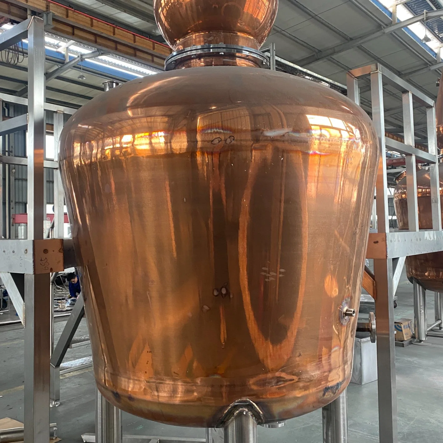 Vacuum Negative Pressure Stainless Steel Tank Distillation Equipment