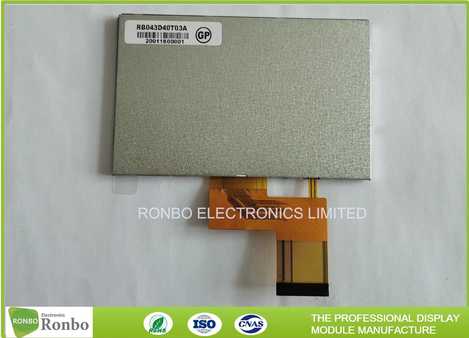 High Luminance 4.3 Inch 480X272 RGB 40pin Replace At043tn24 and TM043nbh02 TFT Touch LCD Panel Display Screen