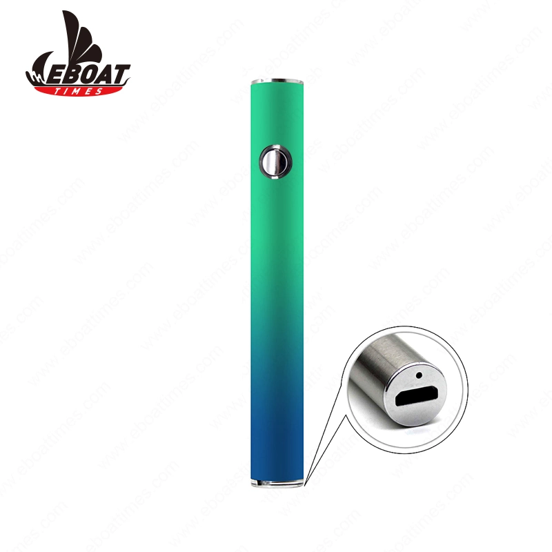 Pré-aquecimento da bateria de cera de 380 mAh 510 Vape Pen para óleo espesso