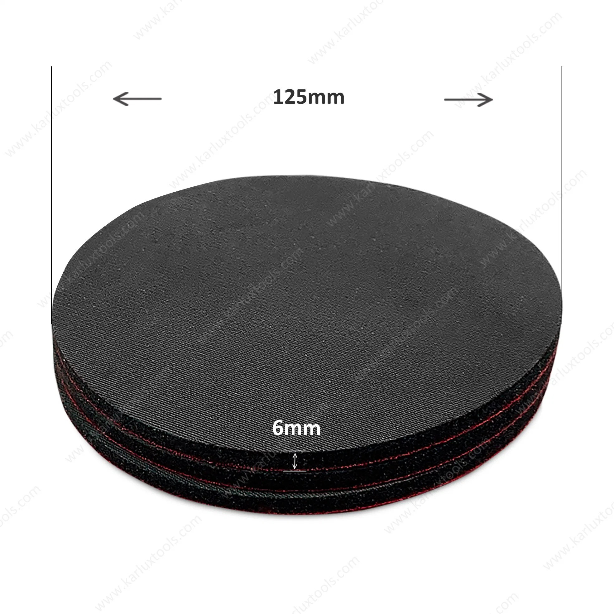 5 Inch 125mm #P180-#P4000 Silicon Carbide Sand Paper Glass Repair Sandpaper Pad